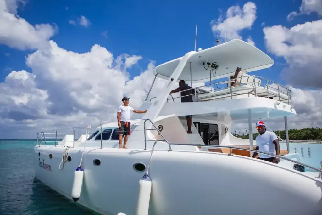 Yacht to Saona Island