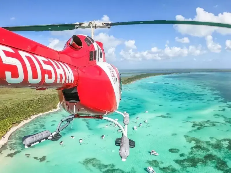 Saona Island VIP by Helicopter